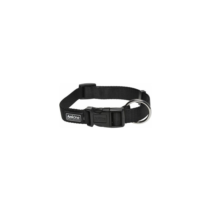 AniOne Halsband Classic Nylon schwarz L