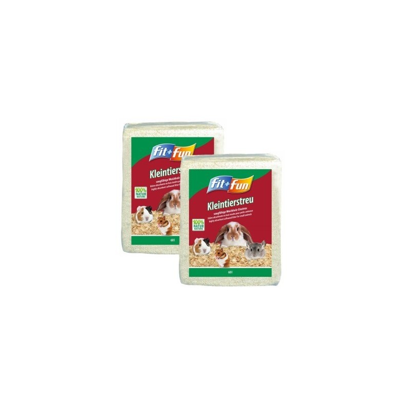 FIT+FUN Kleintierstreu 2x60 l