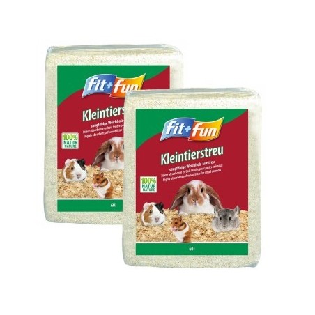 FIT+FUN Kleintierstreu 2x60 l