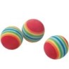 Josty Regenbogenbälle, 3Stk. ca. 4cm, rot