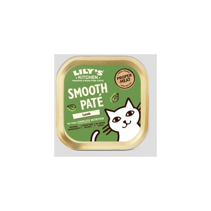 LILY'S KITCHEN Nassfutter Katze Adult Smooth Patè Lamm 19x85 g