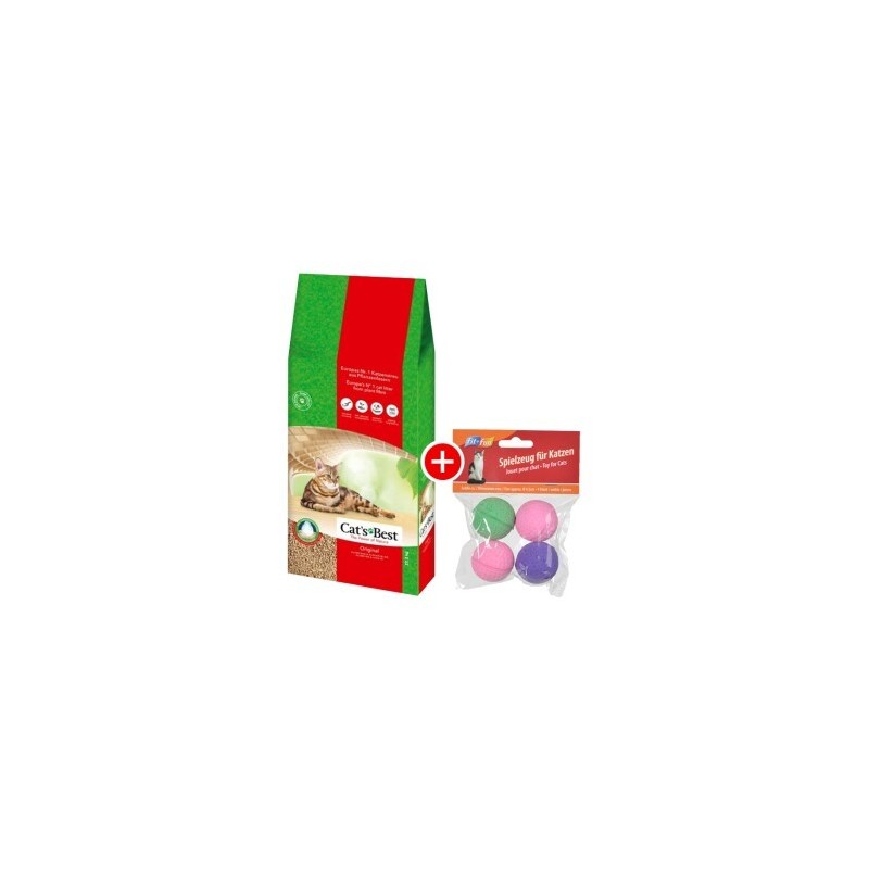 Cat's Best Cat`s Best Original 40L + GRATIS Spielzeug