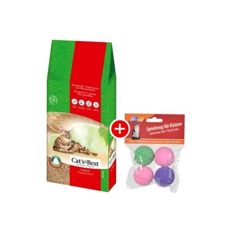 Cat's Best Cat`s Best Original 40L + GRATIS Spielzeug