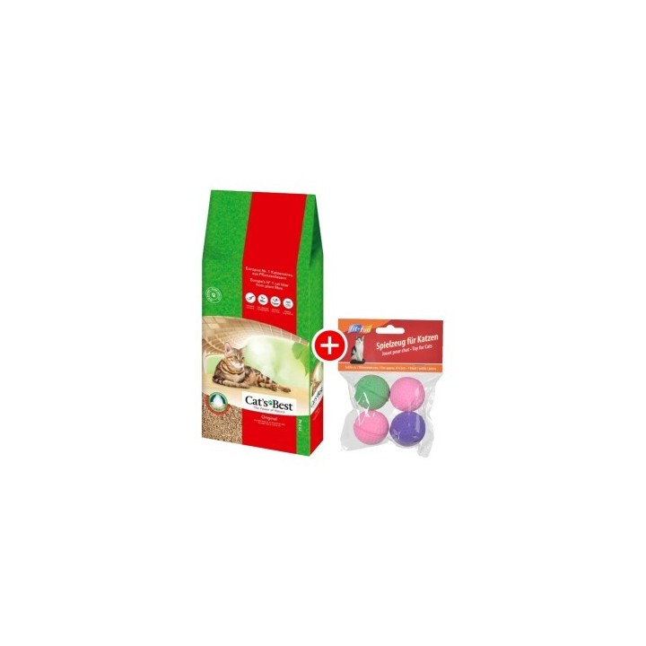 Cat's Best Cat`s Best Original 40L + GRATIS Spielzeug