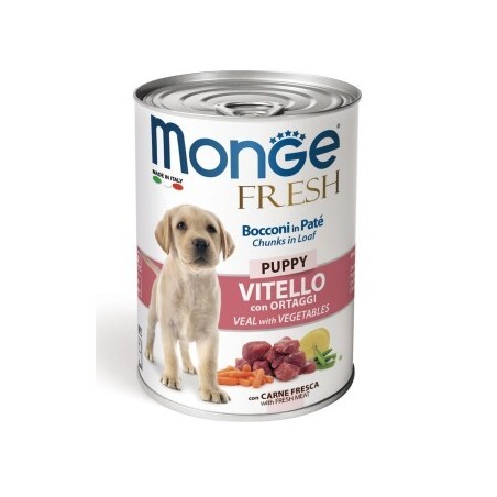 Monge Fresh Puppy Kalb und Gemüse 24x400g