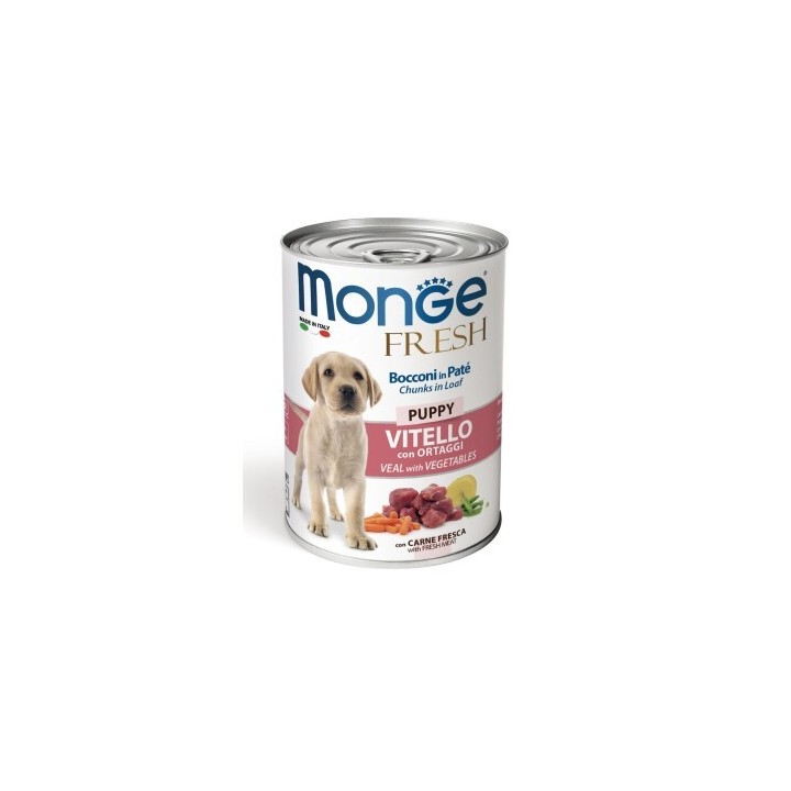 Monge Fresh Puppy Kalb und Gemüse 24x400g