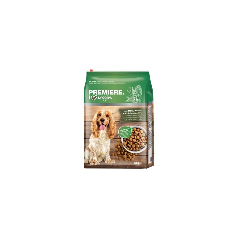PREMIERE Veggies Mais, Erbsen und Kräutern 4 kg