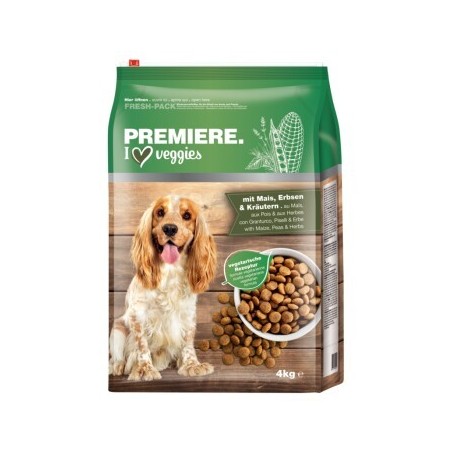 PREMIERE Veggies Mais, Erbsen und Kräutern 4 kg