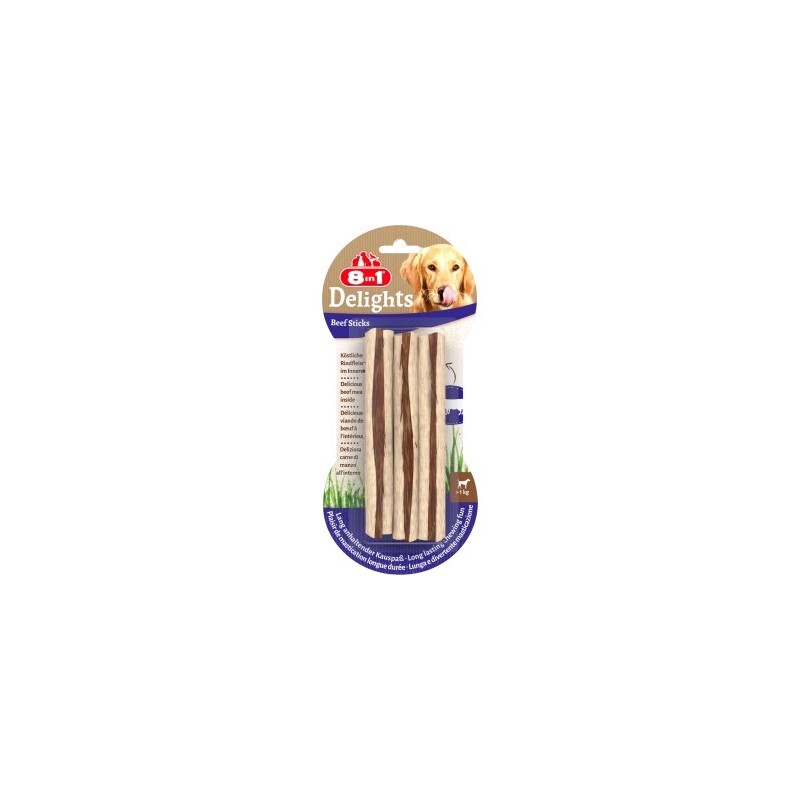8in1 Delights Kausticks 1x3 Stück Rind