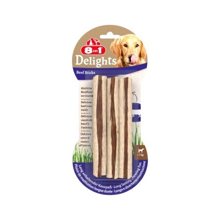8in1 Delights Kausticks 1x3 Stück Rind