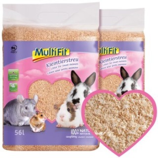 MultiFit Kleintierstreu Presspack 2x56 l