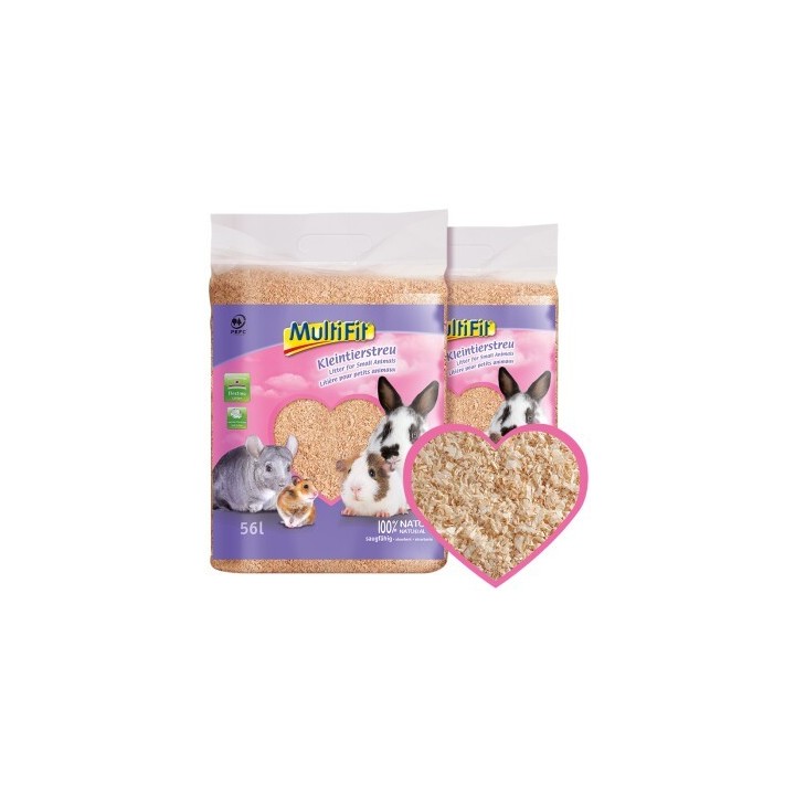 MultiFit Kleintierstreu Presspack 2x56 l