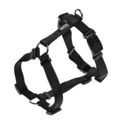 AniOne H-Geschirr Classic Nylon schwarz S