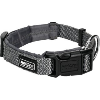 AniOne Halsband Reflective Comfort grau M
