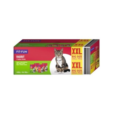 FIT+FUN Ragout Multipack XXL 44x100g Geschmacksvielfalt vom Land