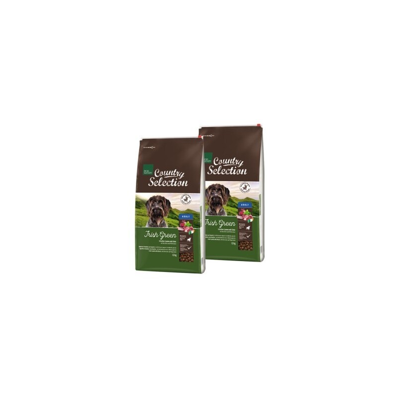 REAL NATURE Country Selection Adult Irish Green Irisches Lamm mit Ente 2x12 kg
