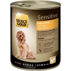 SELECT GOLD Sensitive Junior Huhn und Reis 6x800 g