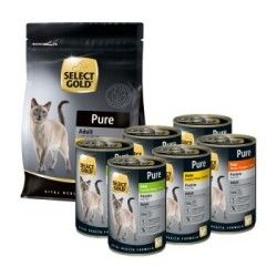 SELECT GOLD PURE Adult Mischfütterung-Set 2tlg.