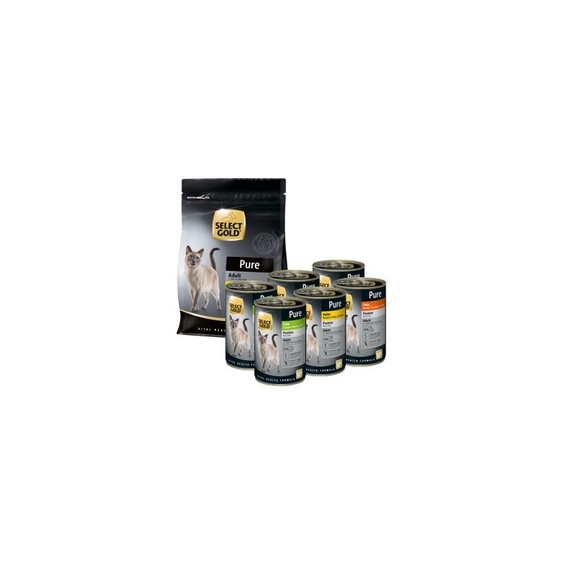 SELECT GOLD PURE Adult Mischfütterung-Set 2tlg.