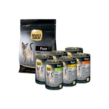 SELECT GOLD PURE Adult Mischfütterung-Set 2tlg.