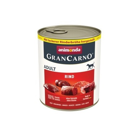 animonda GranCarno Original Nassfutter Hund Adult, Rind 6x800 g