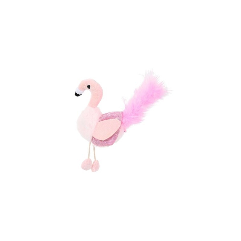 AniOne Spielzeug Flamingo Raschelfolie pink