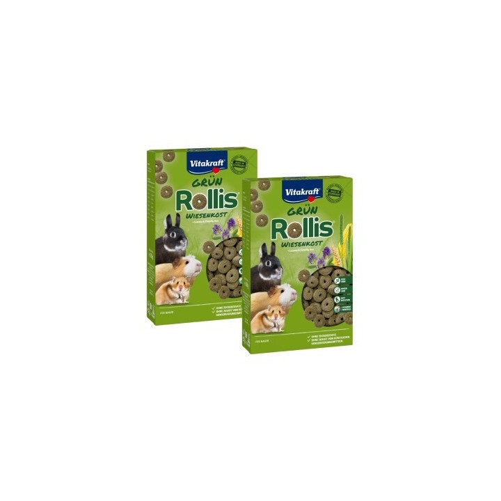 Vitakraft Grün-Rollis für Nager 2x500 g