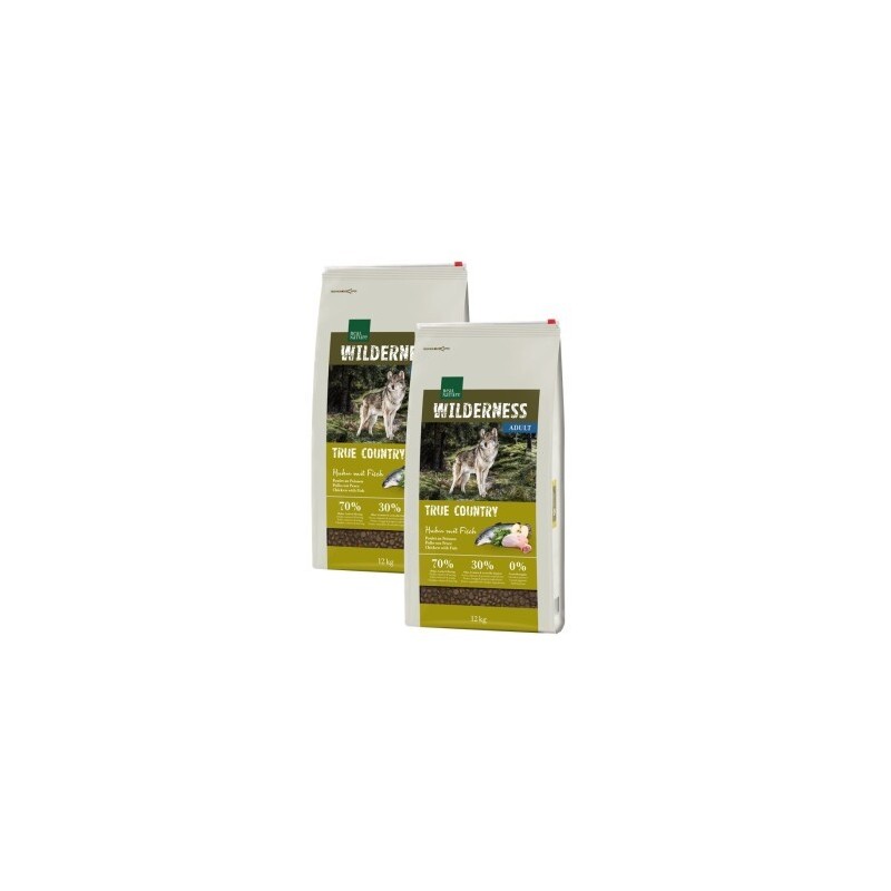 REAL NATURE WILDERNESS True Country Adult Huhn mit Fisch 2x12 kg