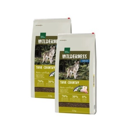 REAL NATURE WILDERNESS True Country Adult Huhn mit Fisch 2x12 kg