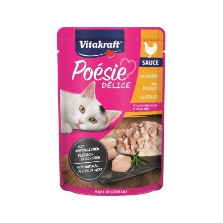 Vitakraft Poésie Déli 23x85g Hähnchenfilet