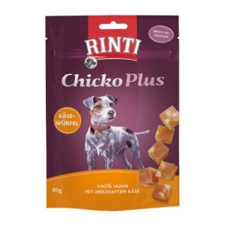 RINTI Chicko Plus Käsewürfel, Huhn mit Käse 12x80 g