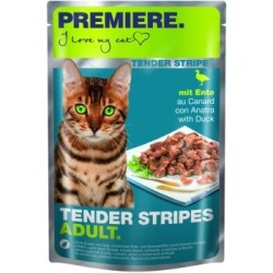 PREMIERE Tender Stripes Ente 28x85 g