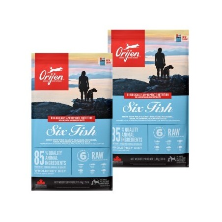 Orijen Six Fish 2x11.4 kg