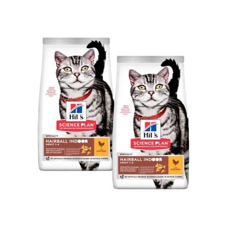 Hill's Science Plan Trockenfutter Katze Adult, Hairball und Perfect Coat, mit Huhn 2x10 kg