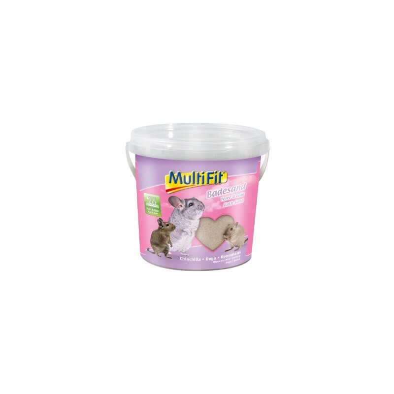 MultiFit Badesand für Chinchilla 1 kg