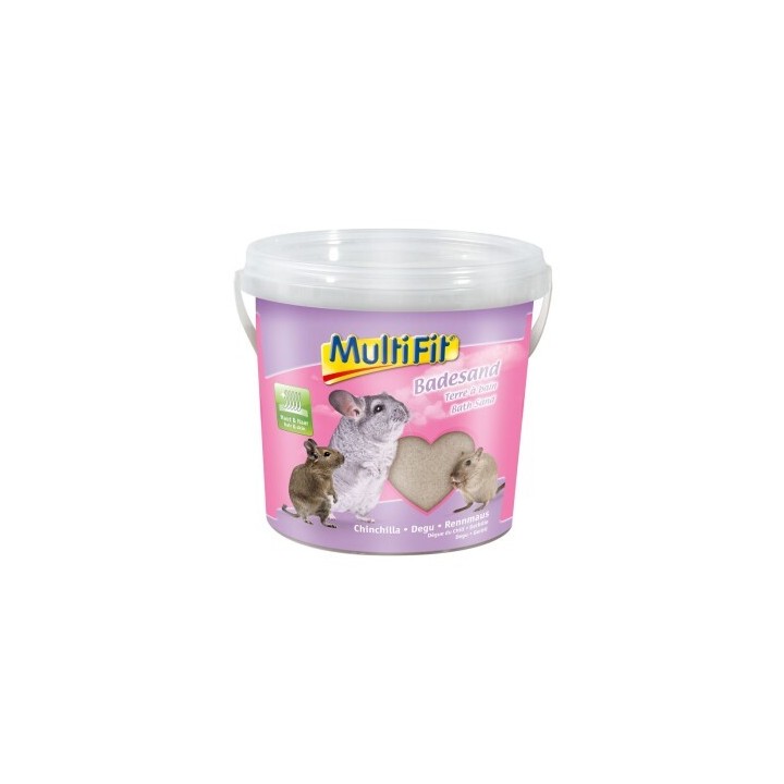 MultiFit Badesand für Chinchilla 1 kg