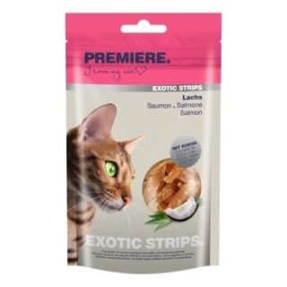 PREMIERE Exotic Strips mit Kokusnuss 12x50g Lachs