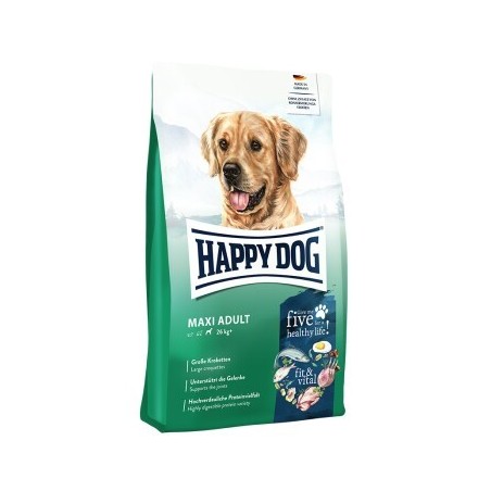 HAPPY DOG fit & vital Trockenfutter Hund Adult, Maxi 2x14 kg