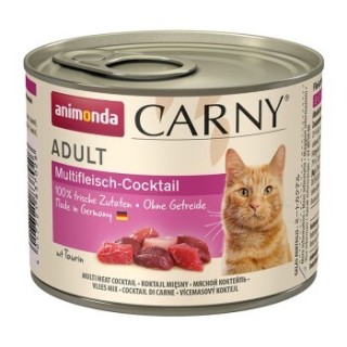 animonda Carny Nassfutter Katze Adult Multifleisch Cocktail 6x200 g