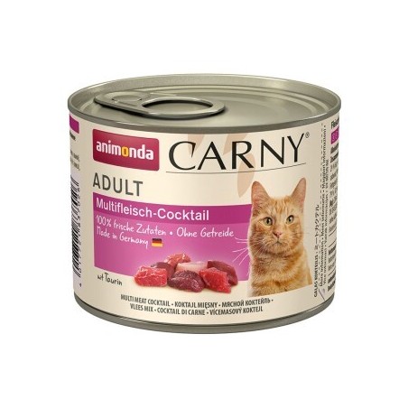 animonda Carny Nassfutter Katze Adult Multifleisch Cocktail 6x200 g