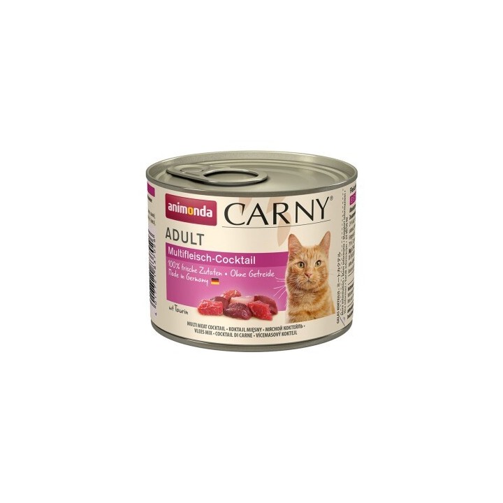 animonda Carny Nassfutter Katze Adult Multifleisch Cocktail 6x200 g