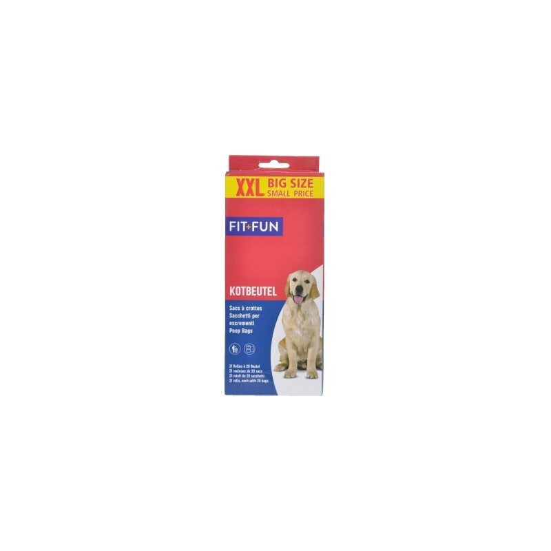 FIT+FUN Kotbeutel Multipack 21x20