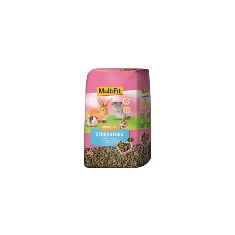 MultiFit Natur-Strohstreu Unterstreu 8 kg