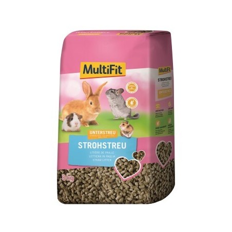 MultiFit Natur-Strohstreu Unterstreu 8 kg