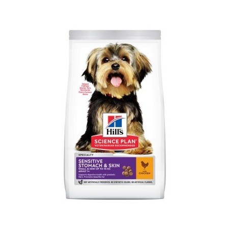 Hill's Science Sensitive & Skin für kleine Hunde 6 kg