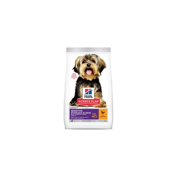 Hill's Science Sensitive & Skin für kleine Hunde 6 kg