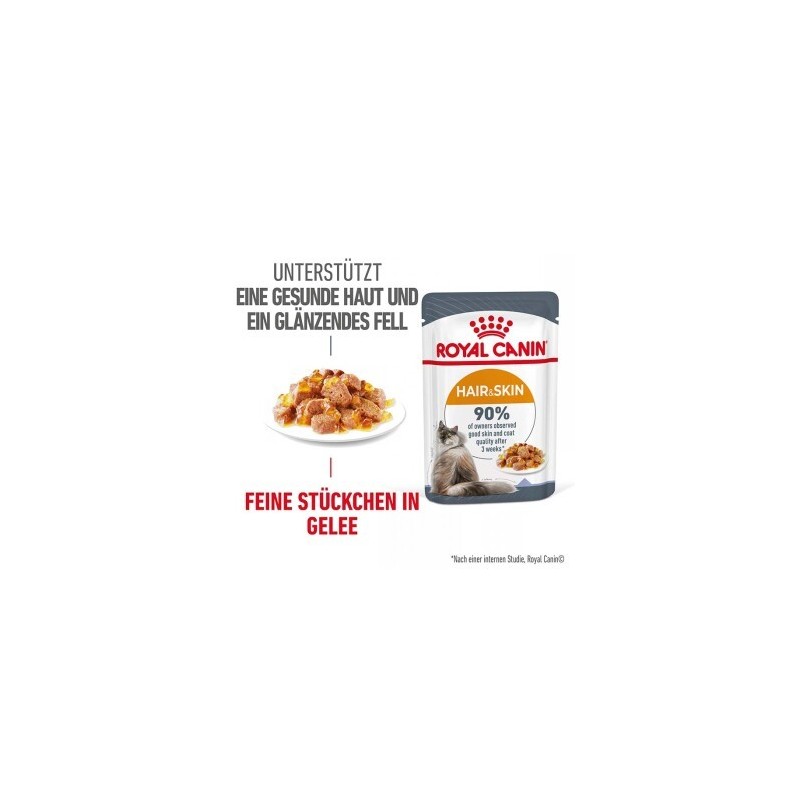 ROYAL CANIN Hair & Skin in Gelee 12x85 g