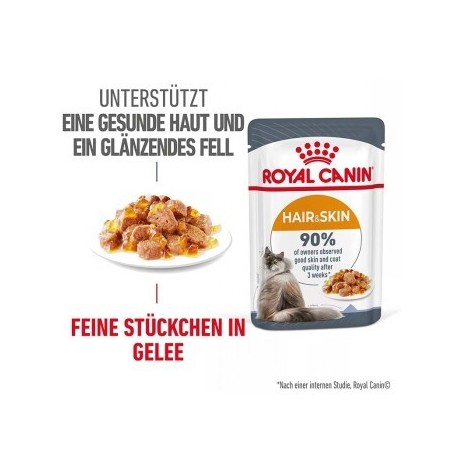 ROYAL CANIN Hair & Skin in Gelee 12x85 g