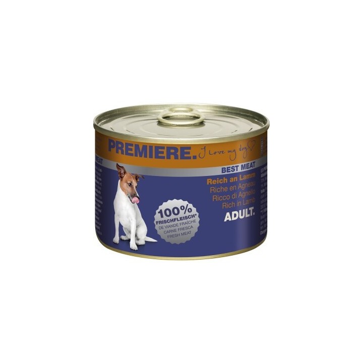 PREMIERE Best Meat Adult Lamm 6x185 g