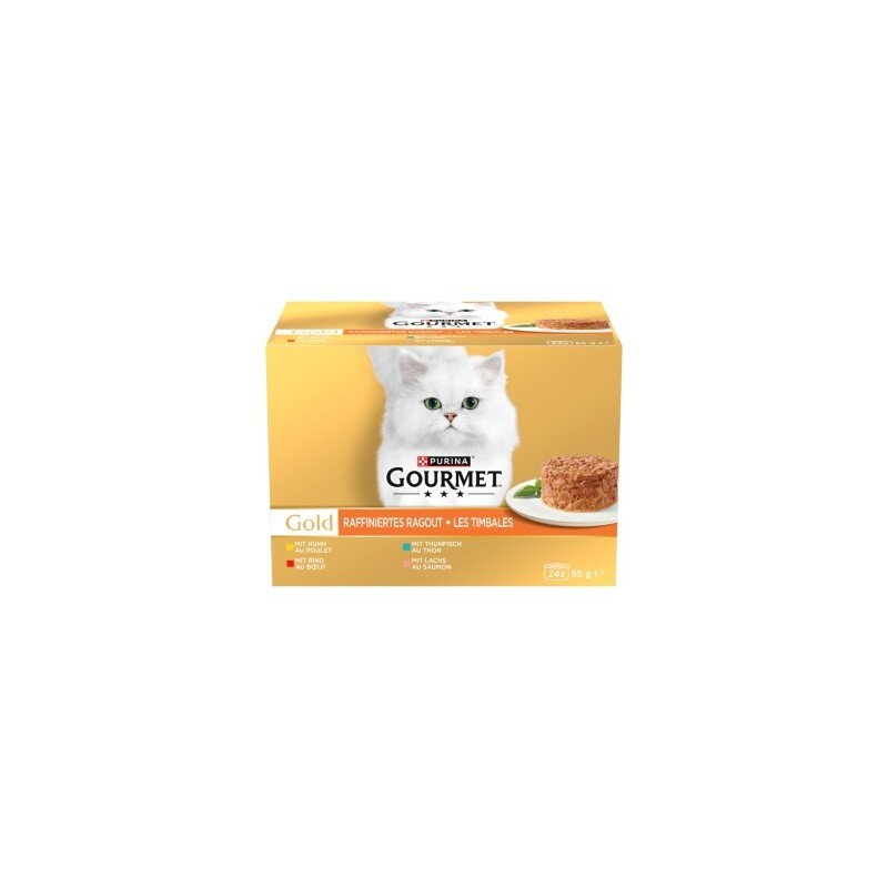GOURMET Gold Raffiniertes Ragout 24x85g
